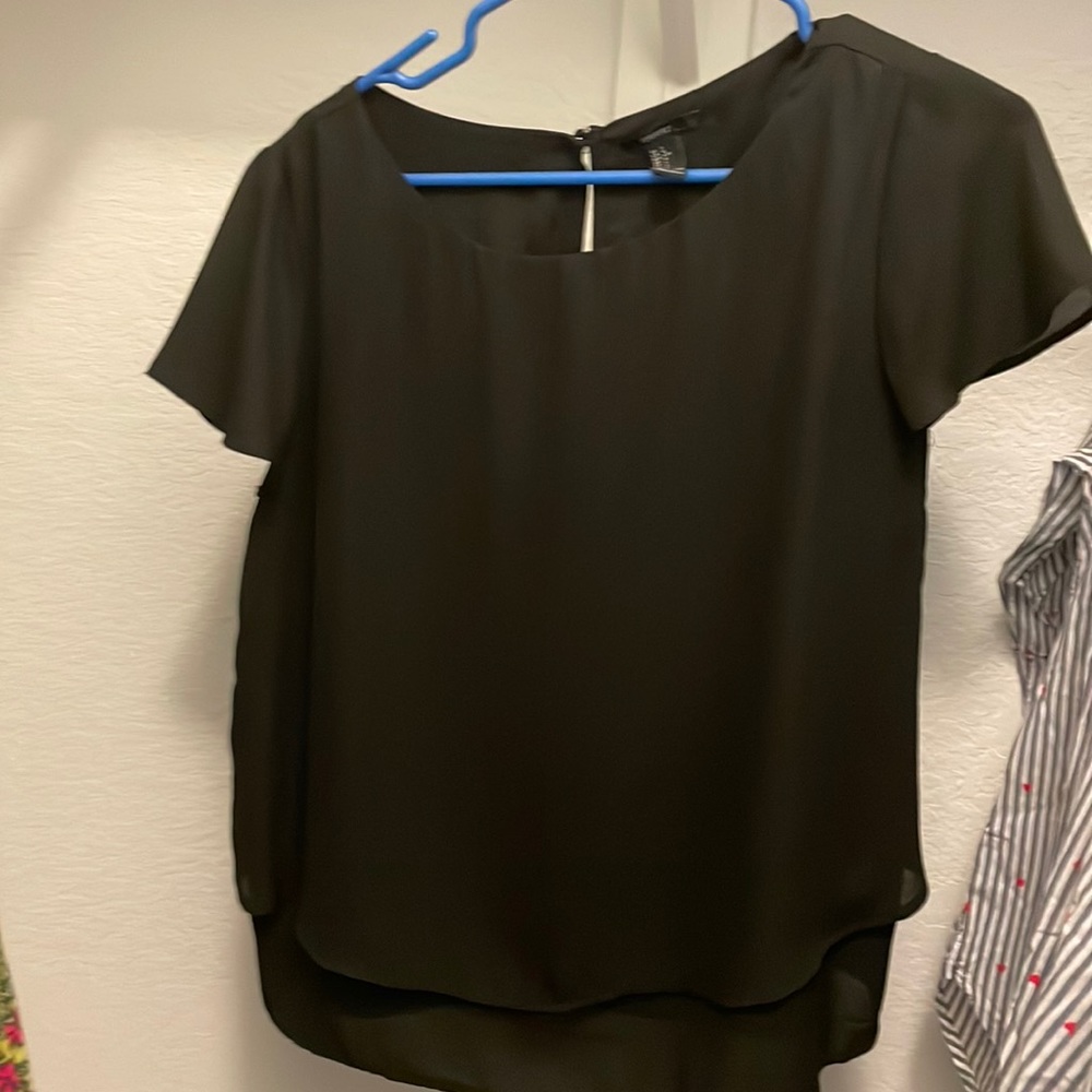 Black Top Chiffon